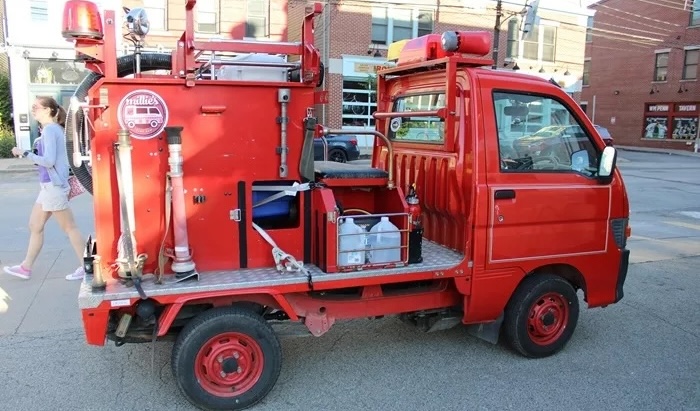 Photo a small japanese truck